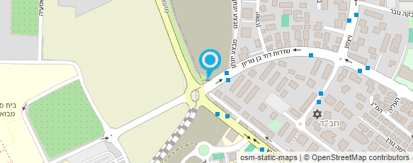 מפת הגעה אל "קרית מלאכי"