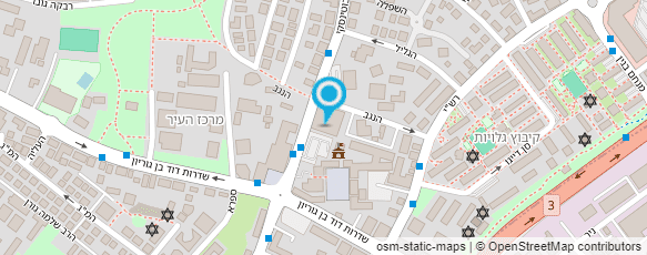 מפת הגעה אל חב"ד בנות