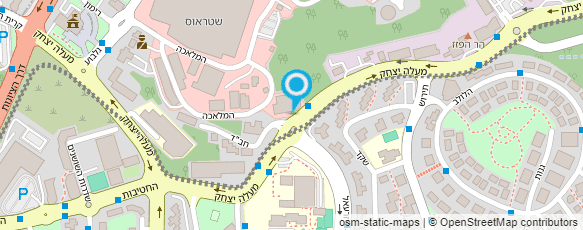 מפת הגעה אל משה שרת - מקיף עברי