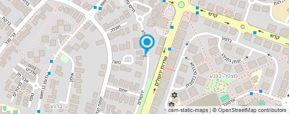 מפת הגעה אל ליברמן הרב - חב"ד