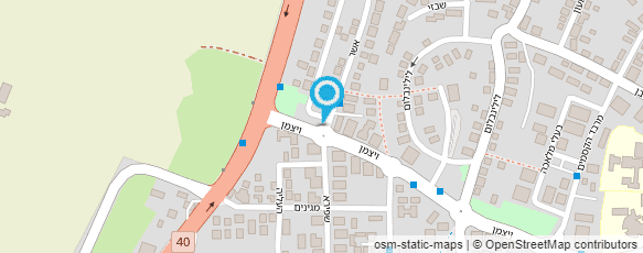 מפת הגעה אל "אהל שלום" ממ"ד