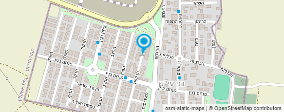 מפת הגעה אל ממ"ד "בני עיש"