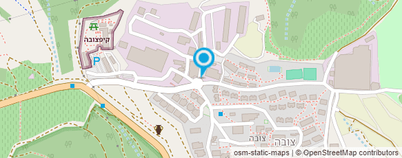 מפת הגעה אל "אורן" פלמ"ח - צובה