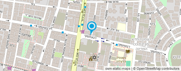 מפת הגעה אל פורת רחל - מורה ליוגה