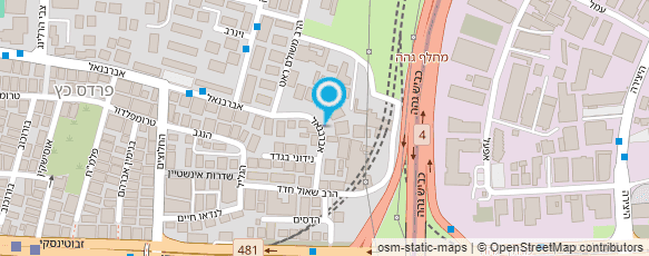 מפת הגעה אל א.א.א. אוטמים בע"מ