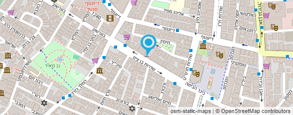 מפת הגעה אל פרנקל אלונה