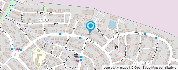 מפת הגעה אל א.א.א. אגוד שרותי זהב