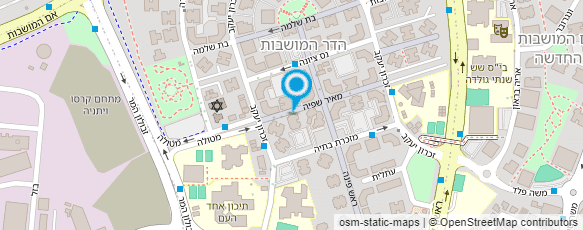 מפת הגעה אל ד"ר הלפרין מרדכי