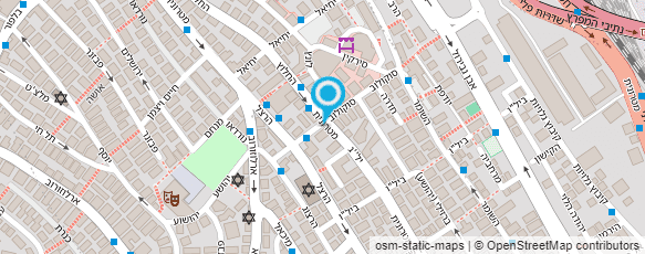 מפת הגעה אל מפגש רפי את ישראל