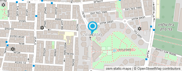 מפת הגעה אל אילן מרגלית - עיצוב שיער