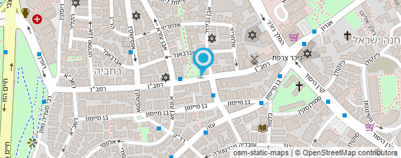 מפת הגעה אל פרופ' בקר אדריאן