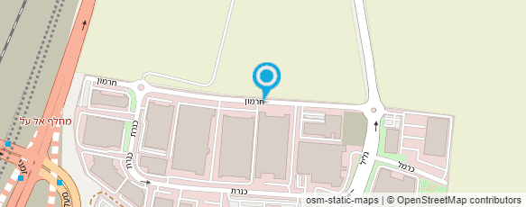 מפת הגעה אל די אייץ אל (ישראל) DHL בע"מ