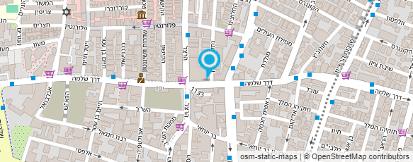 מפת הגעה אל שלמה מרכז התיבות והדלתות