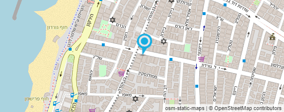 מפת הגעה אל גלריה אנגל