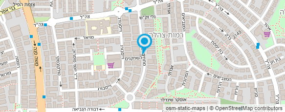 מפת הגעה אל א.ר. תעשיות היטקס בע"מ