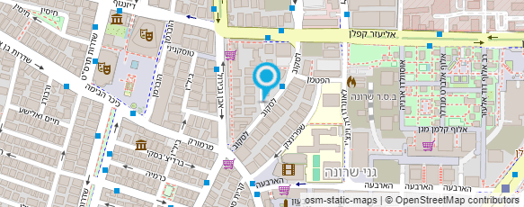 מפת הגעה אל דויטש יהושע ודניאלה