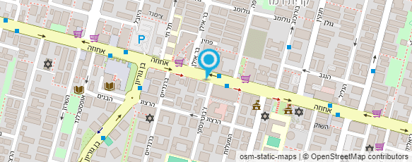 מפת הגעה אל מספרה הרצל מפת הגעה אל מספרה הרצל