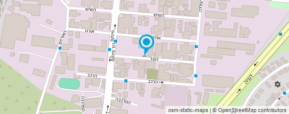 מפת הגעה אל מוסך מעוז