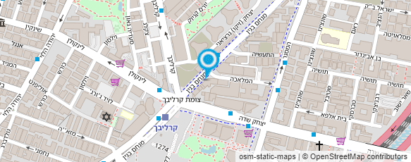 מפת הגעה אל איגוד הספורט העממי בישראל