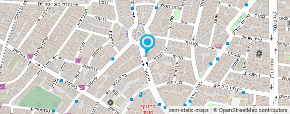 מפת הגעה אל טאצ' ווד - נורית עדי