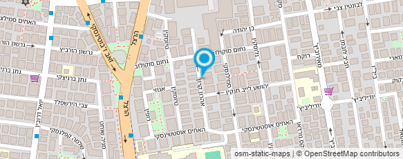 מפת הגעה אל אולפני טו אינץ'