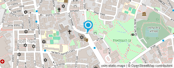 מפת הגעה אל נכסי ירושלים