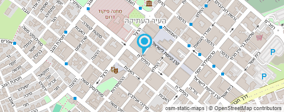 מפת הגעה אל עו"ד ונוטריון דיין יעקב