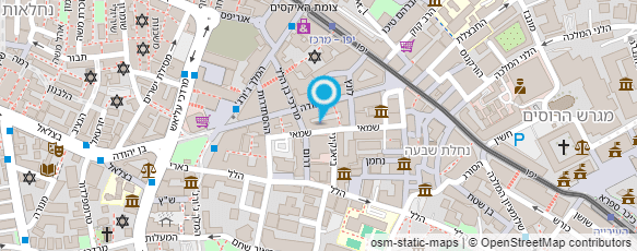 מפת הגעה אל לנקרי רחל