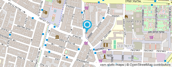 מפת הגעה אל אינטרדל ג'י.סי.טי. (1986) בע"מ