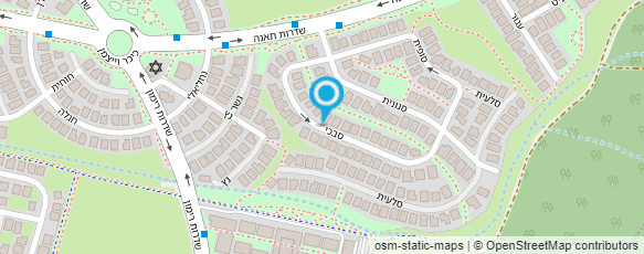 מפת הגעה אל שרותי בקרה שופן בני בע"מ