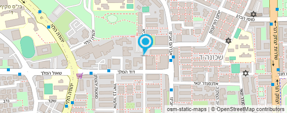 מפת הגעה אל האגודה לתרבות הדיור