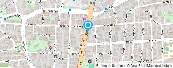 מפת הגעה אל נקודת חן