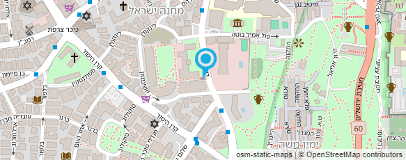 מפת הגעה אל הצברים להקת מחול בע"מ