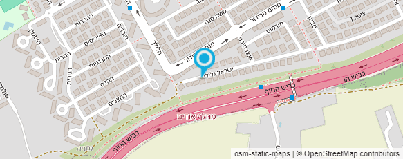 מפת הגעה אל ד"ר סנצקי יהודה