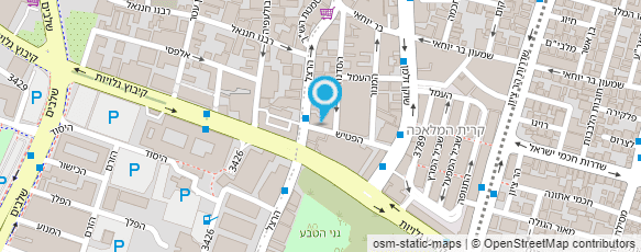 מפת הגעה אל מ.פ. מרכז הצנרת - צינורות לחץ