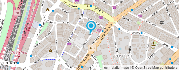 מפת הגעה אל א.מ.ת מיחשוב בע"מ