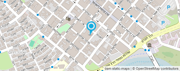 מפת הגעה אל נשיא את זיסמן