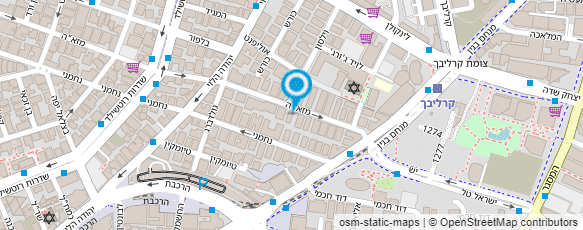 מפת הגעה אל ג'רסי רוני