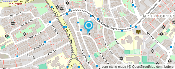 מפת הגעה אל אבי אלוס - זמר