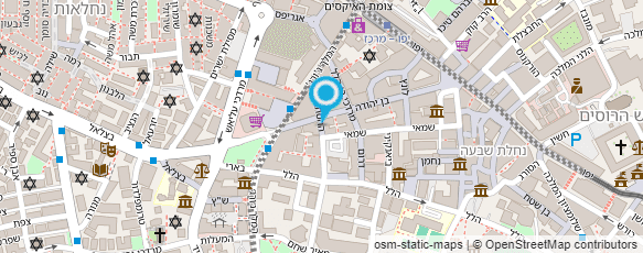 מפת הגעה אל ניצן יורם