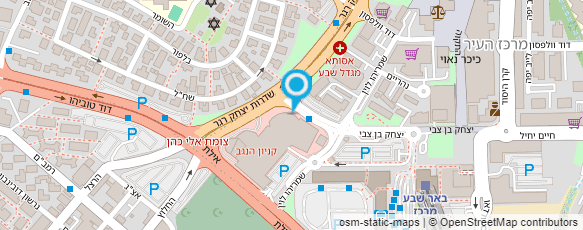 מפת הגעה אל ד"ר אהרון מריאן