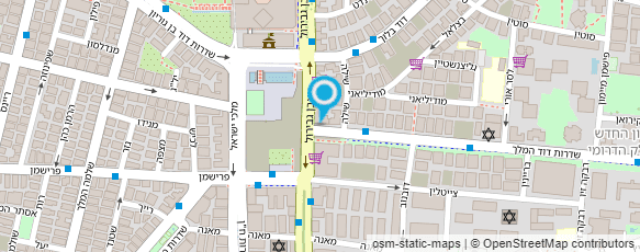 מפת הגעה אל פרופ' בוינובר יורם