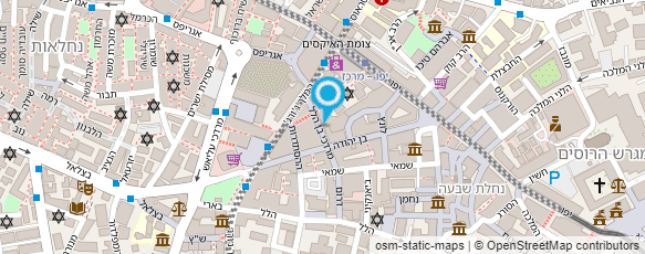 מפת הגעה אל דפוס "המעתיק" א.דגני מפת הגעה אל דפוס "המעתיק" א.דגני