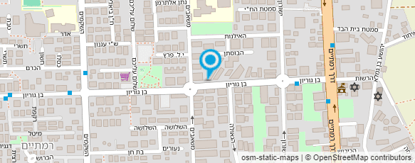 מפת הגעה אל נפתלי מכון לגרפולוגיה