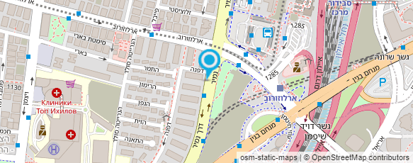 מפת הגעה אל עו"ד ונוטריון שלם רון