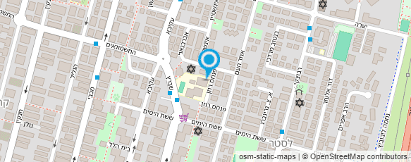 מפת הגעה אל גן יעל