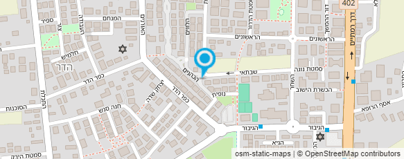 מפת הגעה אל ארביב אבי