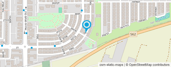 מפת הגעה אל שרות טכני-רז יוסף