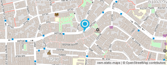 מפת הגעה אל בן-משה משה