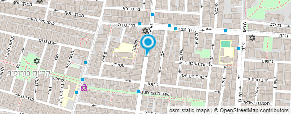 מפת הגעה אל עוזי ארגמן - מקבץ סוכנות לביטוח